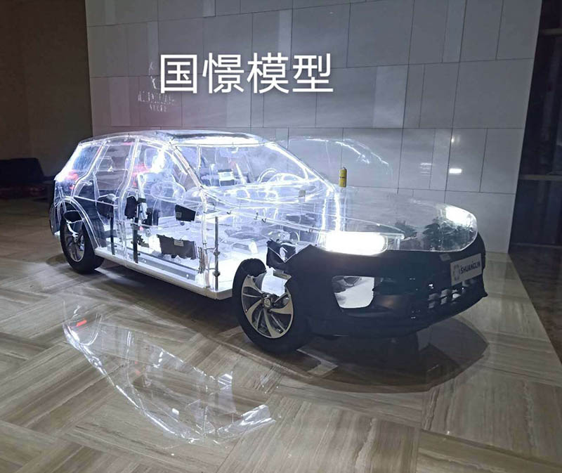 透明车模型